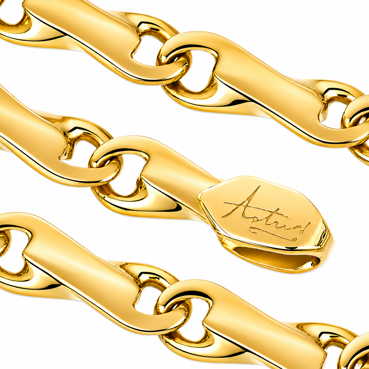 Bracciale - 18 carati Oro giallo - Handmade - Made in Italy