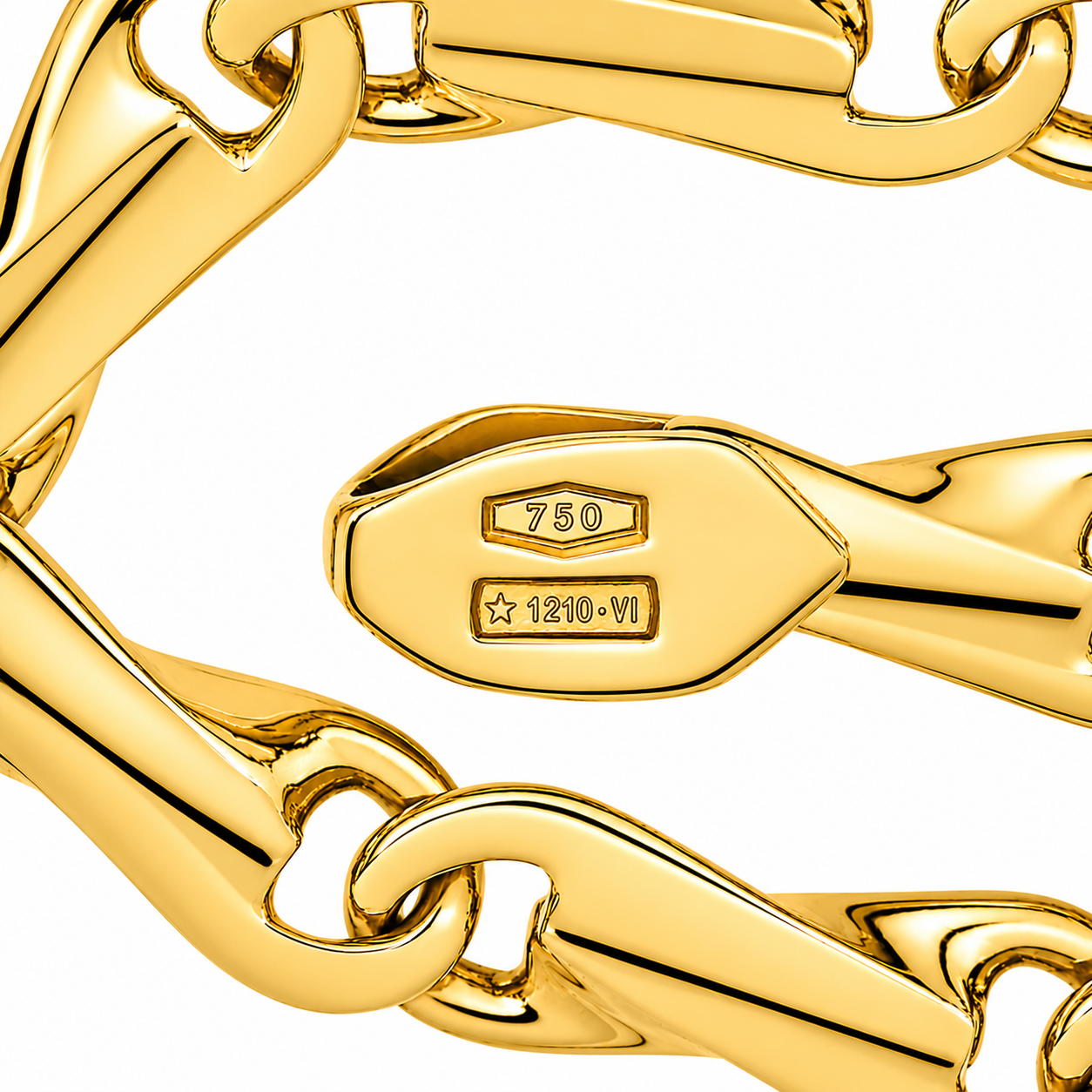 Bracciale - 18 carati Oro giallo - Handmade - Made in Italy