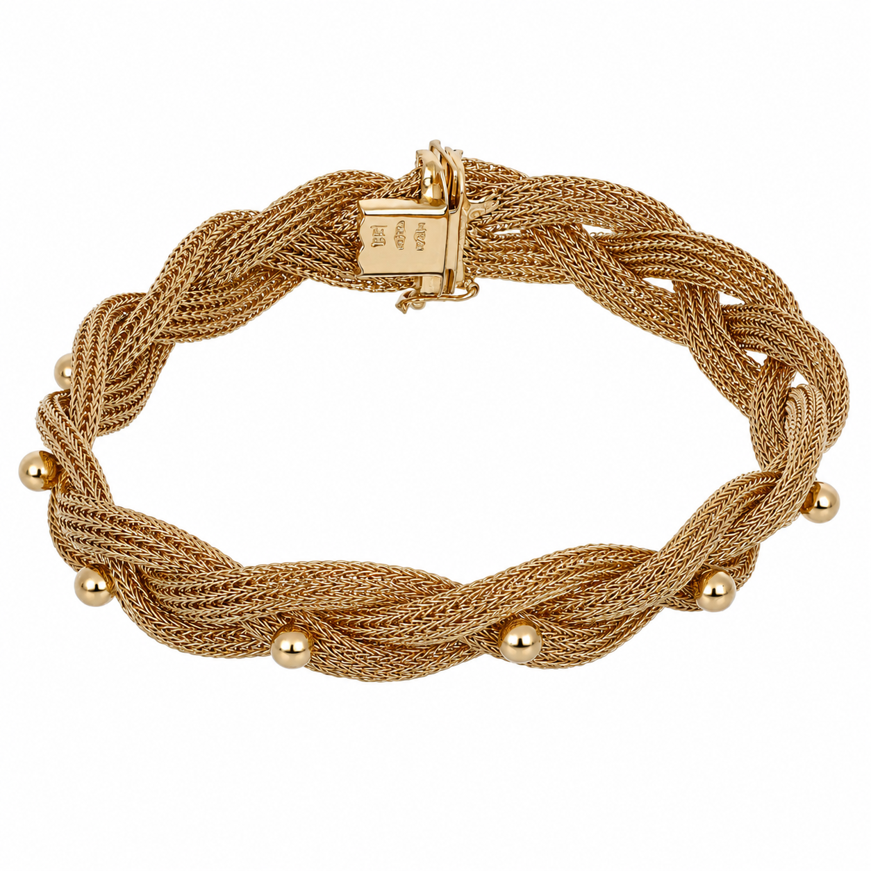 Bracciale - 18 carati Oro giallo - Handmade - Made in Italy