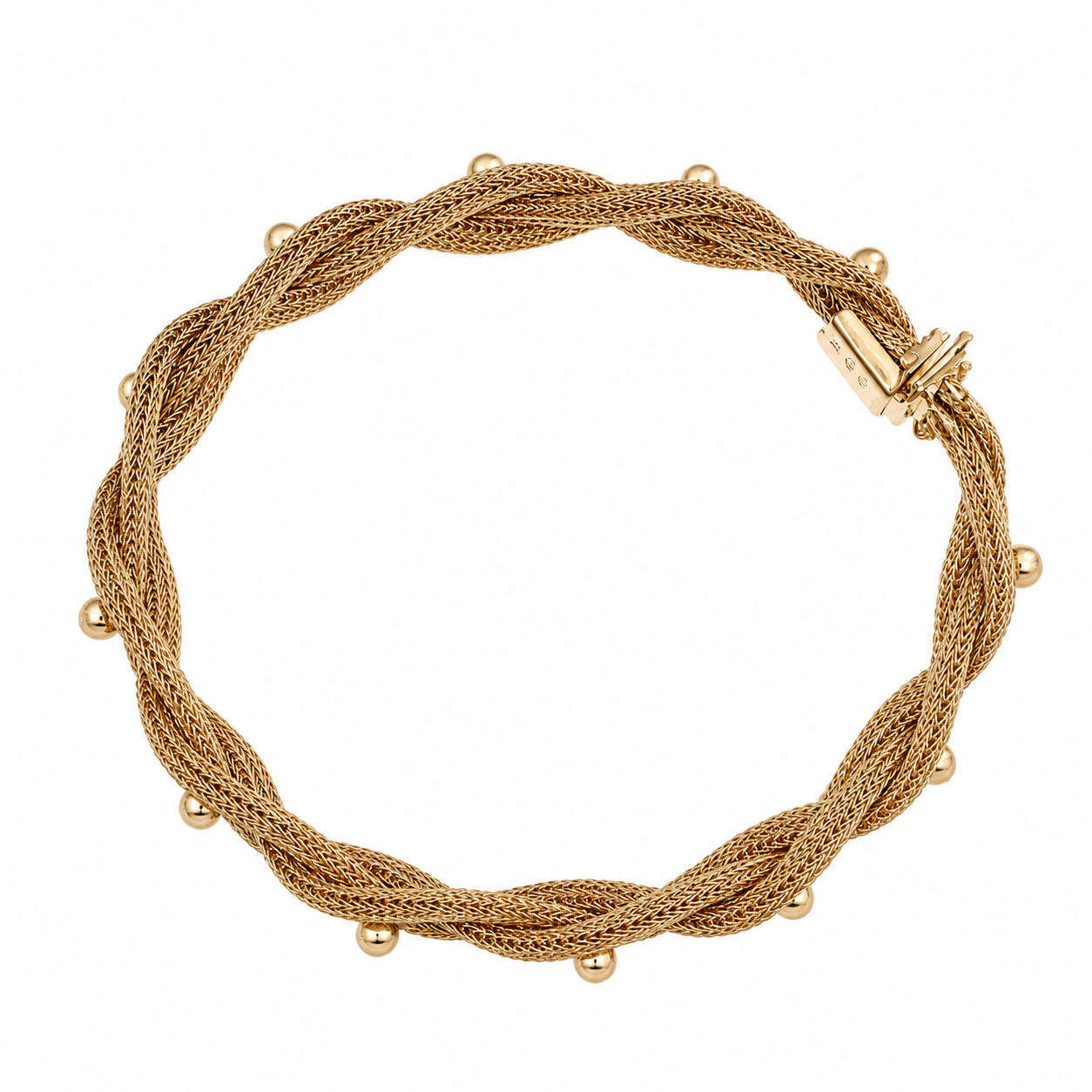 Bracciale - 18 carati Oro giallo - Handmade - Made in Italy