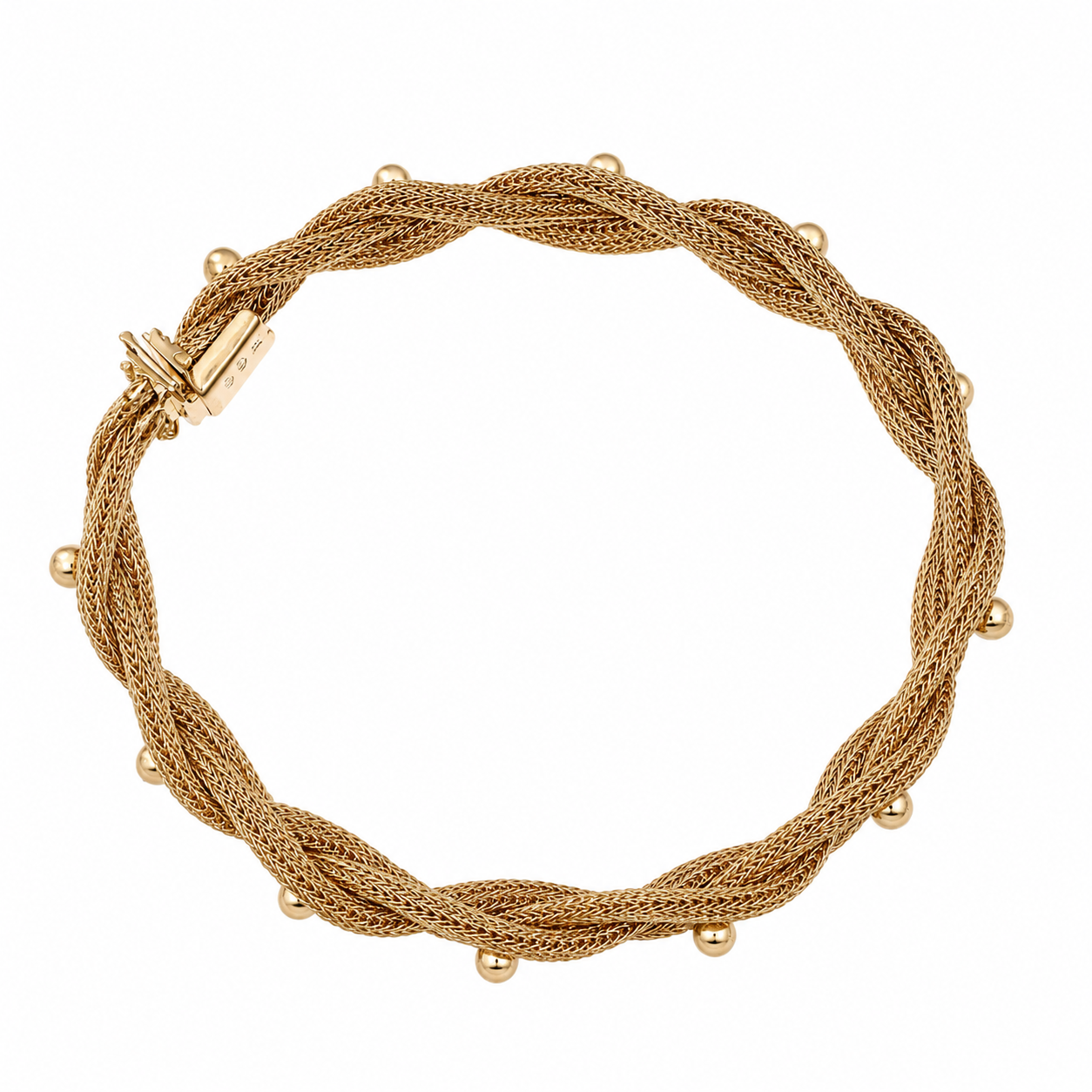 Bracciale - 18 carati Oro giallo - Handmade - Made in Italy