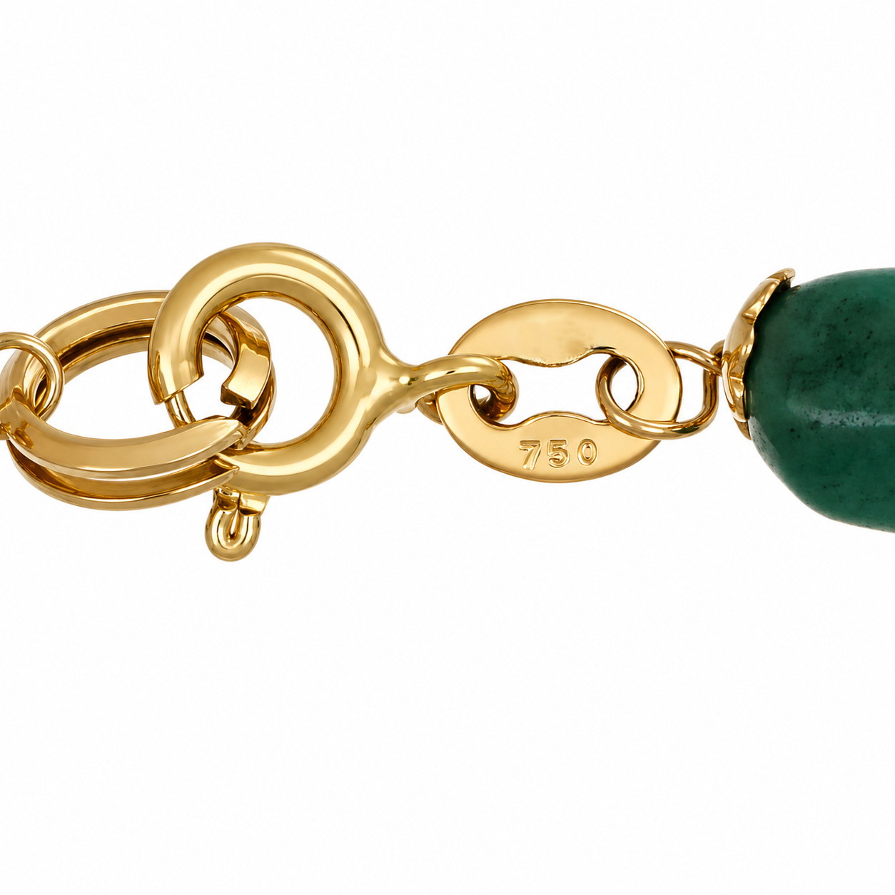 Bracciale - 18 carati Oro giallo - 13.00ct. tw. Turchese - Handmade - Made in Italy