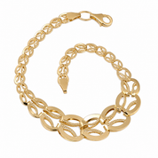 Bracciale - 14 carati Oro giallo - Handmade - Made in Italy