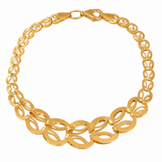 Bracciale - 14 carati Oro giallo - Handmade - Made in Italy