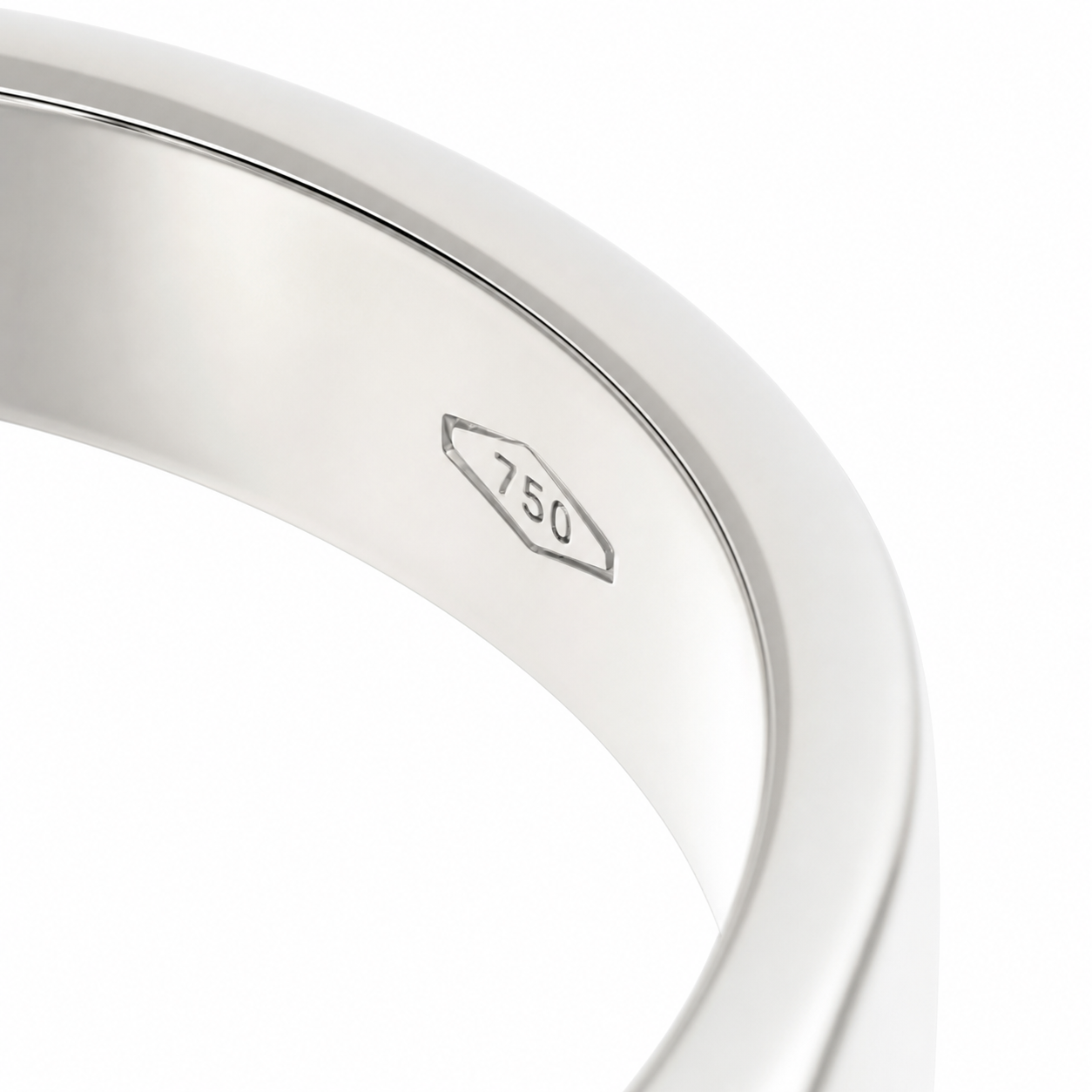 Anello - 18 carati Oro bianco, Oro rosa - 0.04ct. tw. Diamante (Naturale) - Made in Italy - Handmade