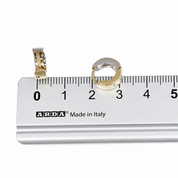 Orecchini - 18 carati Oro giallo, Oro bianco - Made in Italy - Handmade