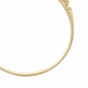 Anello - 18 carati Oro bianco, Oro giallo - 0.375ct. tw. Diamante (Naturale) - Made in Italy - Handmade