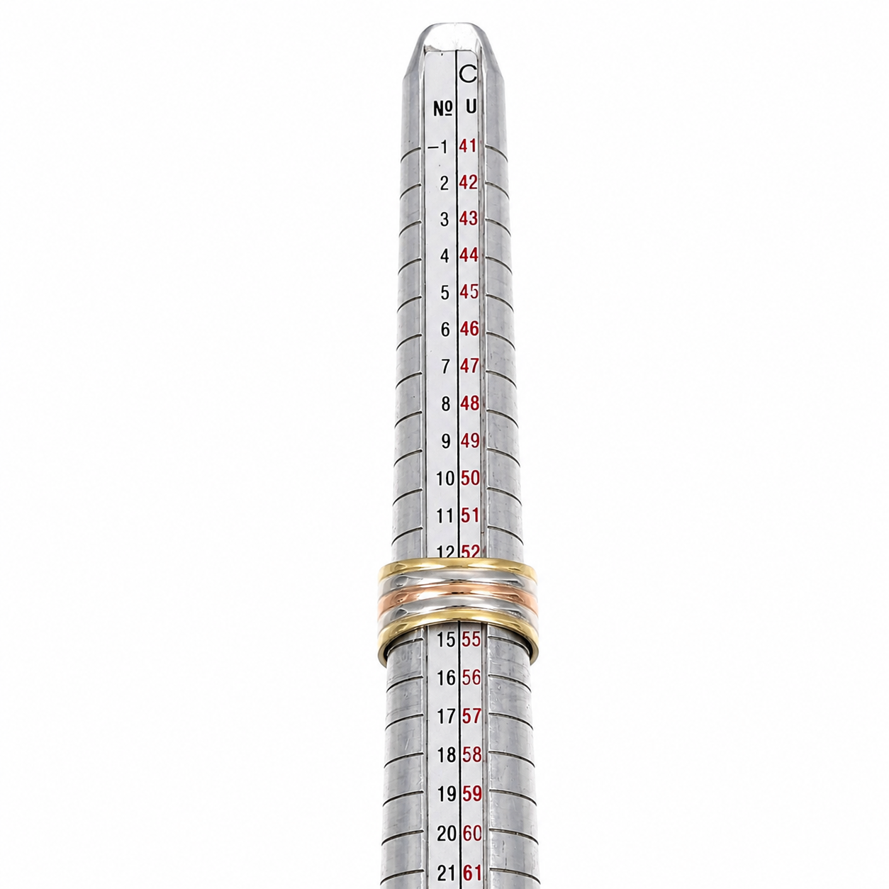 Anello - 18 carati Oro bianco, Oro giallo, Oro rosa - 0.15ct. tw. Diamante (Naturale) - Made in Italy - Handmade