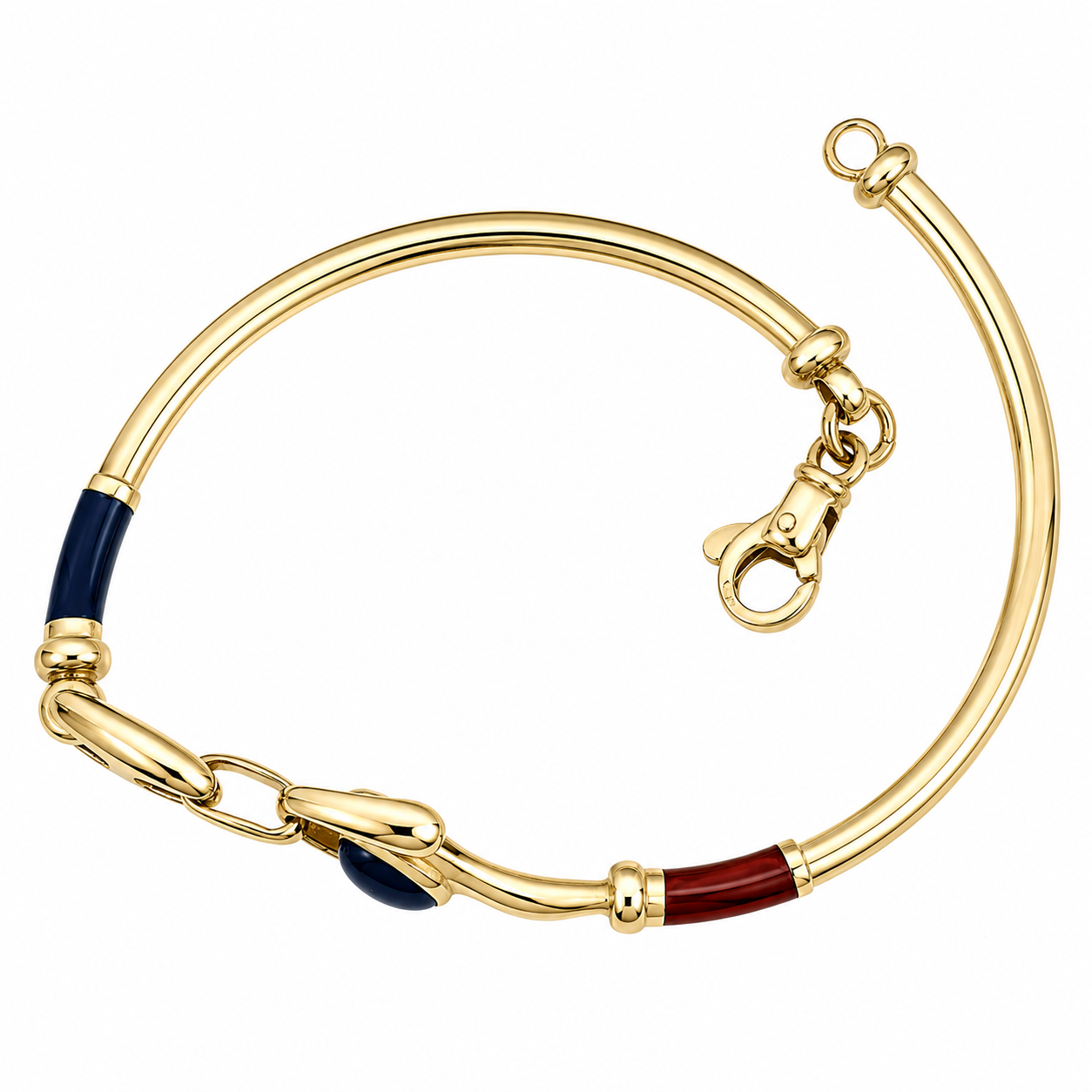 Bracciale - 18 carati Oro giallo - 1.50ct. tw. Zaffiro - Handmade - Made in Italy