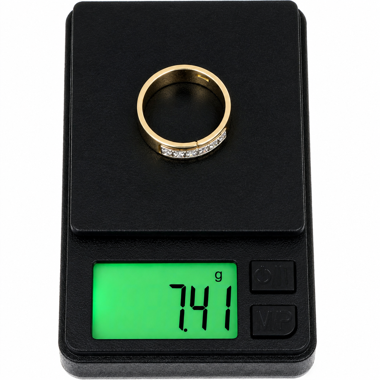 Anello - 18 carati Oro bianco, Oro giallo - 0.30ct. tw. Diamante (Naturale) - Made in Italy - Handmade
