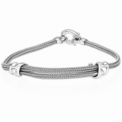 Bracciale - 18 carati Oro bianco - Handmade - Made in Italy