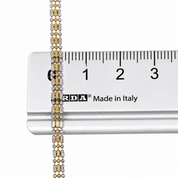 Bracciale - 18 carati Oro giallo, Oro bianco - Handmade - Made in Italy