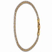 Bracciale - 18 carati Oro giallo, Oro bianco - Handmade - Made in Italy