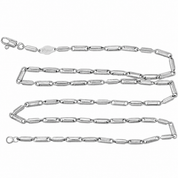 Collana - 18 carati Oro bianco - Made in Italy