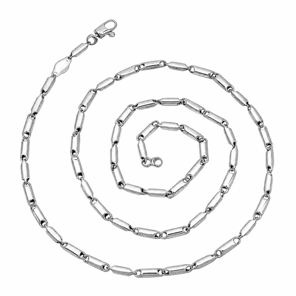 Collana - 18 carati Oro bianco - Made in Italy