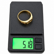 Anello - 18 carati Oro giallo, Oro bianco - Made in Italy - HandMade