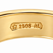 Anello - 18 carati Oro giallo, Oro bianco - Made in Italy - HandMade