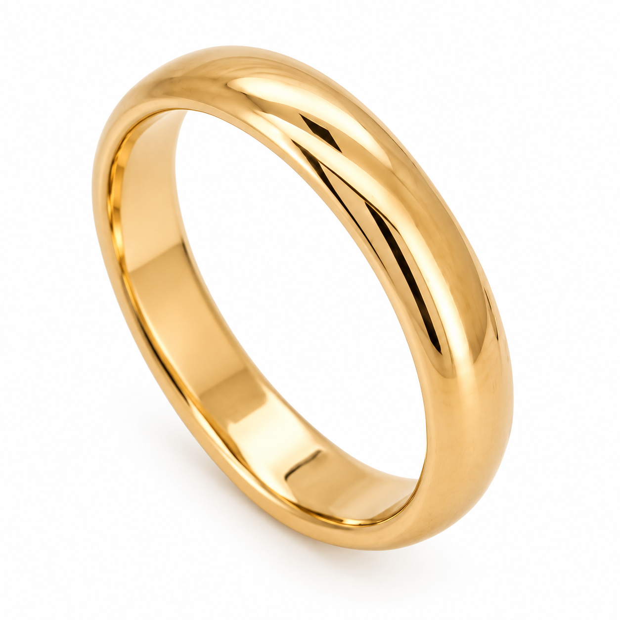 Anello - 18 carati Oro giallo - Made in Italy - HandMade