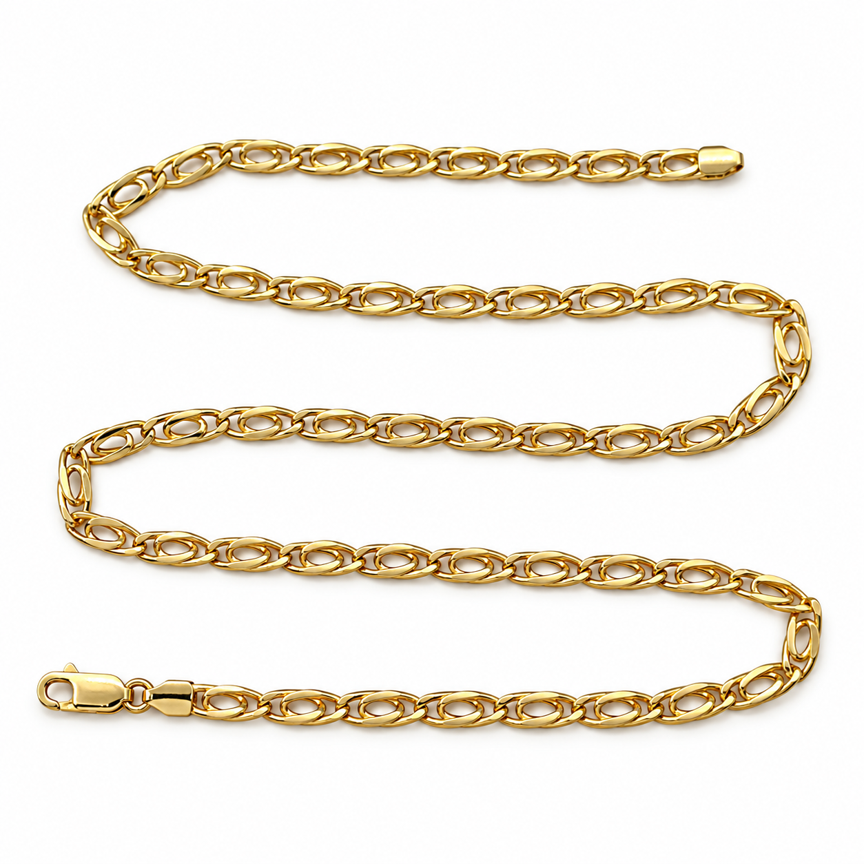Collana - 18 carati Oro giallo - Made in Italy - HandMade