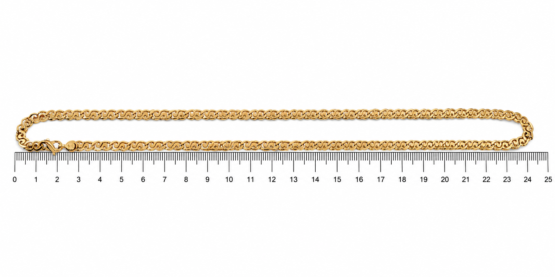Collana - 18 carati Oro giallo - Made in Italy - HandMade