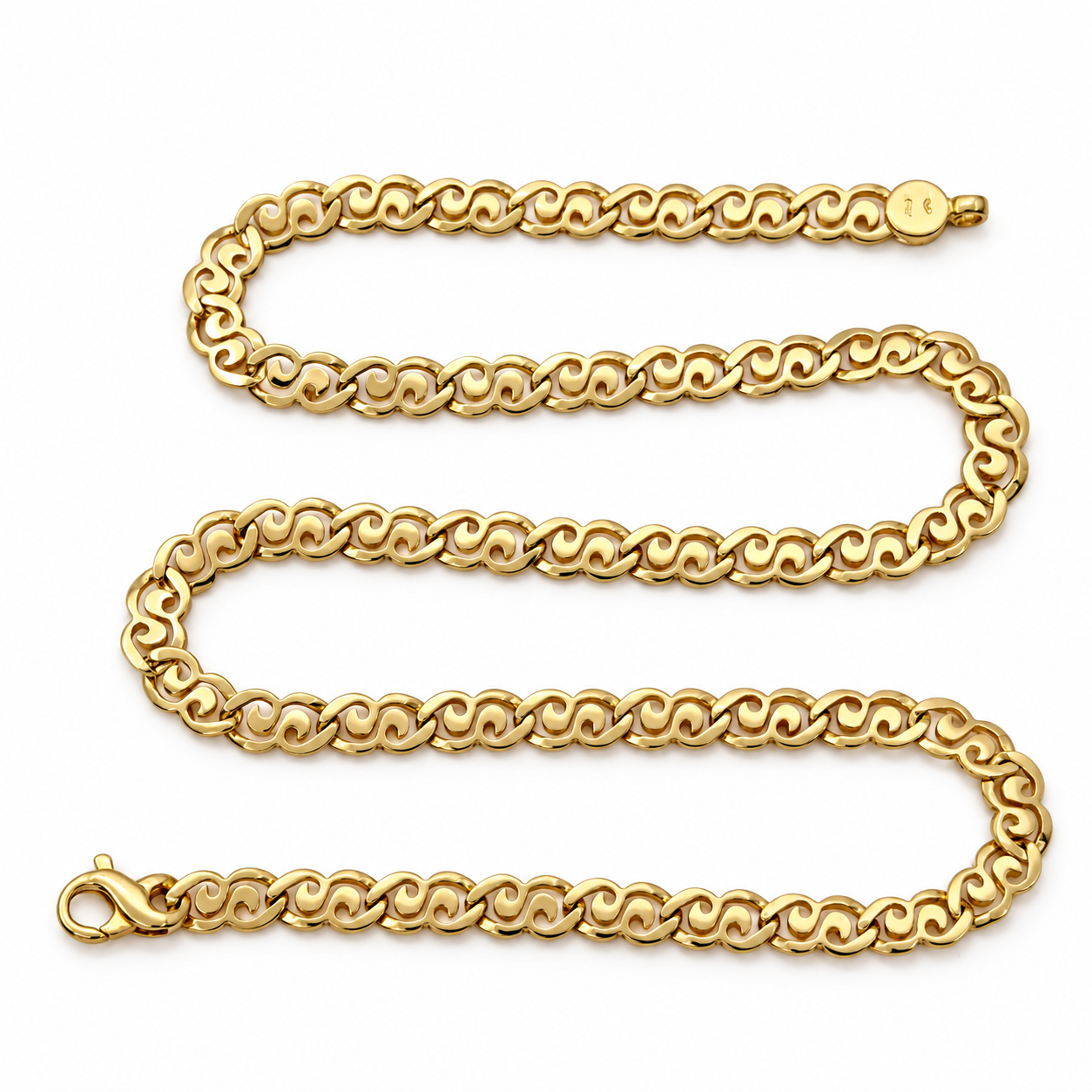 Collana - 18 carati Oro giallo - Made in Italy - HandMade