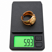 Anello - 18 carati Oro giallo, Oro rosa - Made in Italy - HandMade