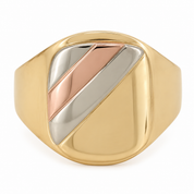 Anello - 18 carati Oro giallo, Oro bianco, Oro rosa - Made in Italy - HandMade