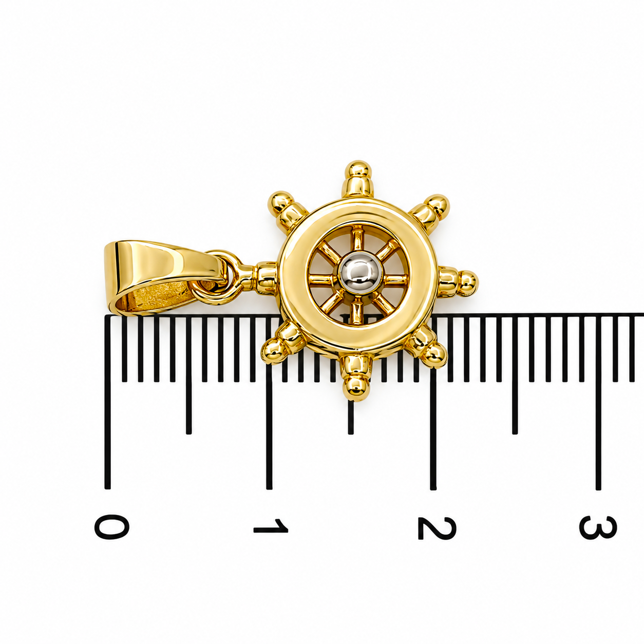 Ciondolo - 18 carati Oro giallo, Oro bianco - Made in Italy - HandMade