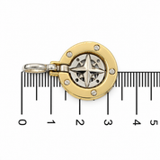 Ciondolo - 18 carati Oro giallo, Oro bianco - Made in Italy - HandMade
