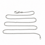 Collana - 18 carati Oro bianco - Made in Italy - Handmade