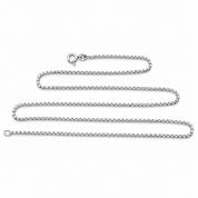 Collana - 18 carati Oro bianco - Made in Italy - Handmade