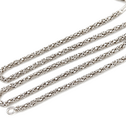 Collana - 18 carati Oro bianco - Made in Italy - Handmade