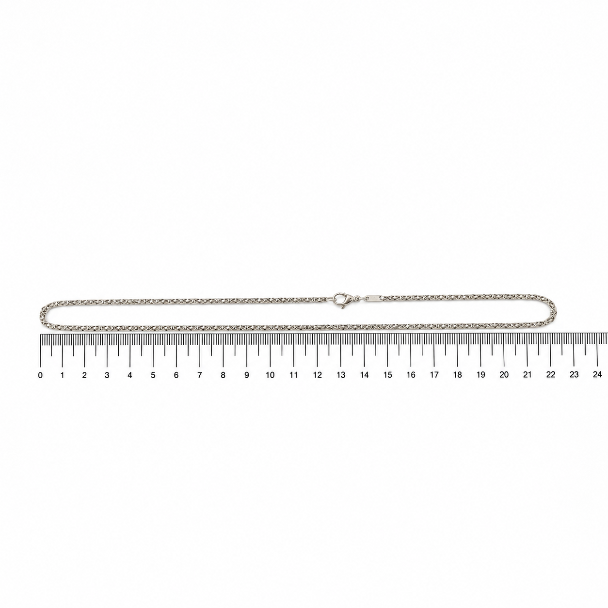 Collana - 18 carati Oro bianco - Made in Italy - Handmade