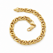 Bracciale - 18 carati Oro giallo - Made in Italy - Handmade
