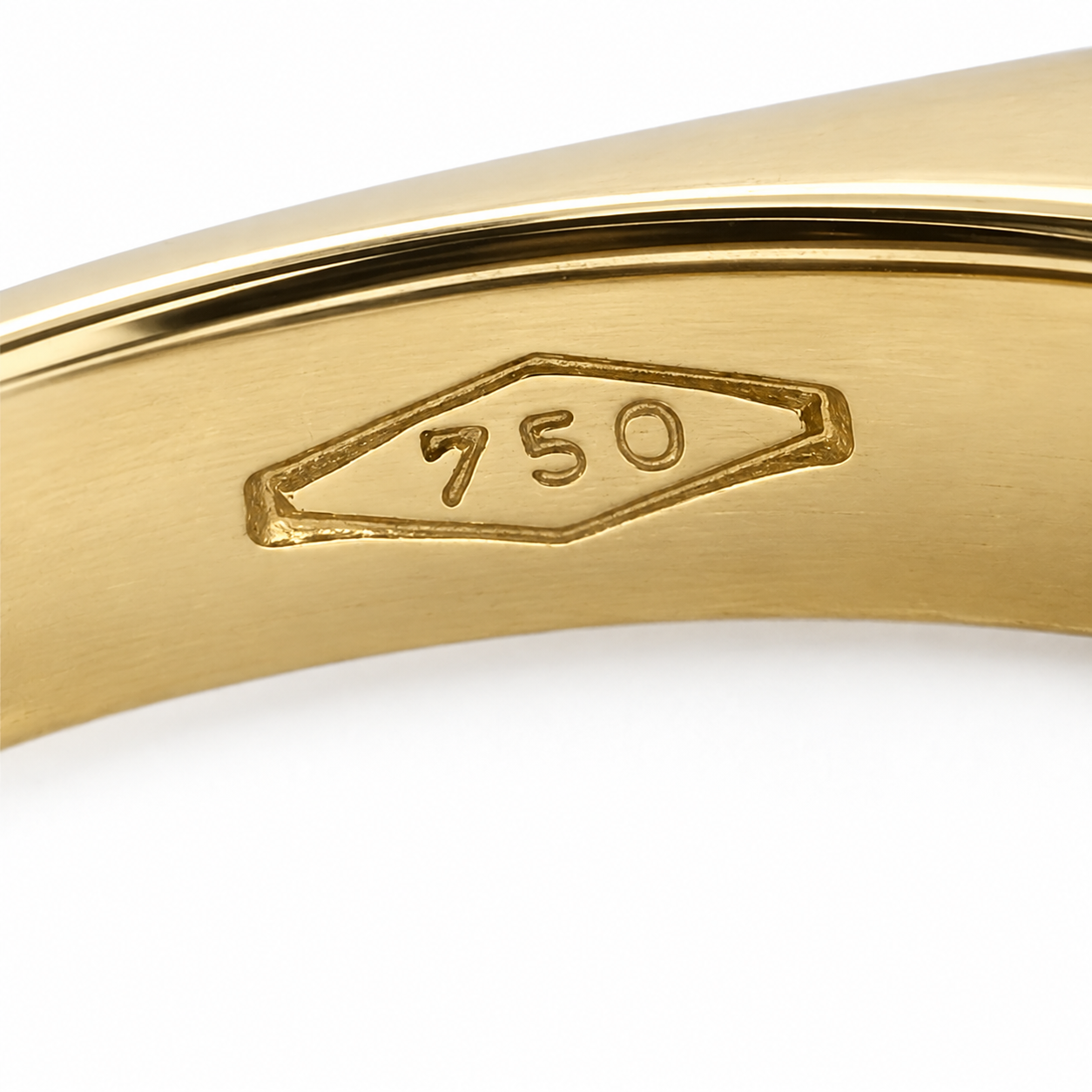Anello - 18 carati Oro bianco, Oro giallo - 0.125ct. tw. Diamante (Naturale) - Made in Italy - Handmade