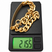 Bracciale - 18 carati Oro giallo - Made in Italy - Handmade