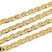 Collana - 18 carati Oro giallo - Made in Italy - Handmade