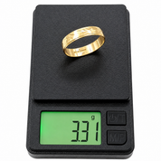 Anello - 18 carati Oro giallo - Made in Italy - Handmade