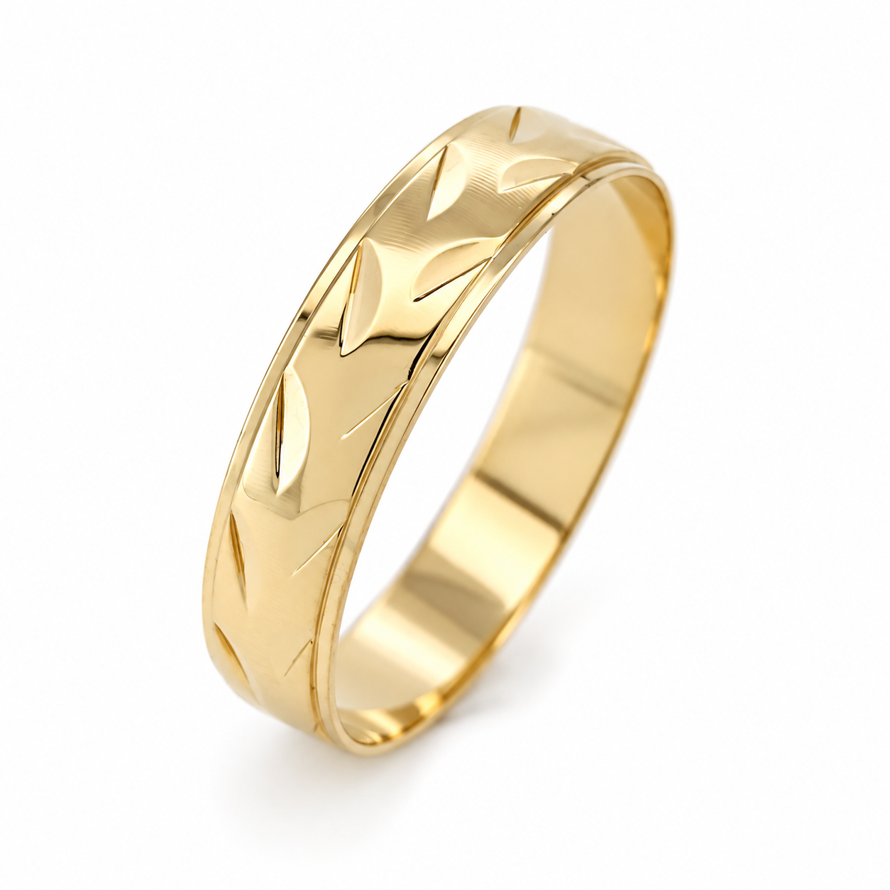 Anello - 18 carati Oro giallo - Made in Italy - Handmade