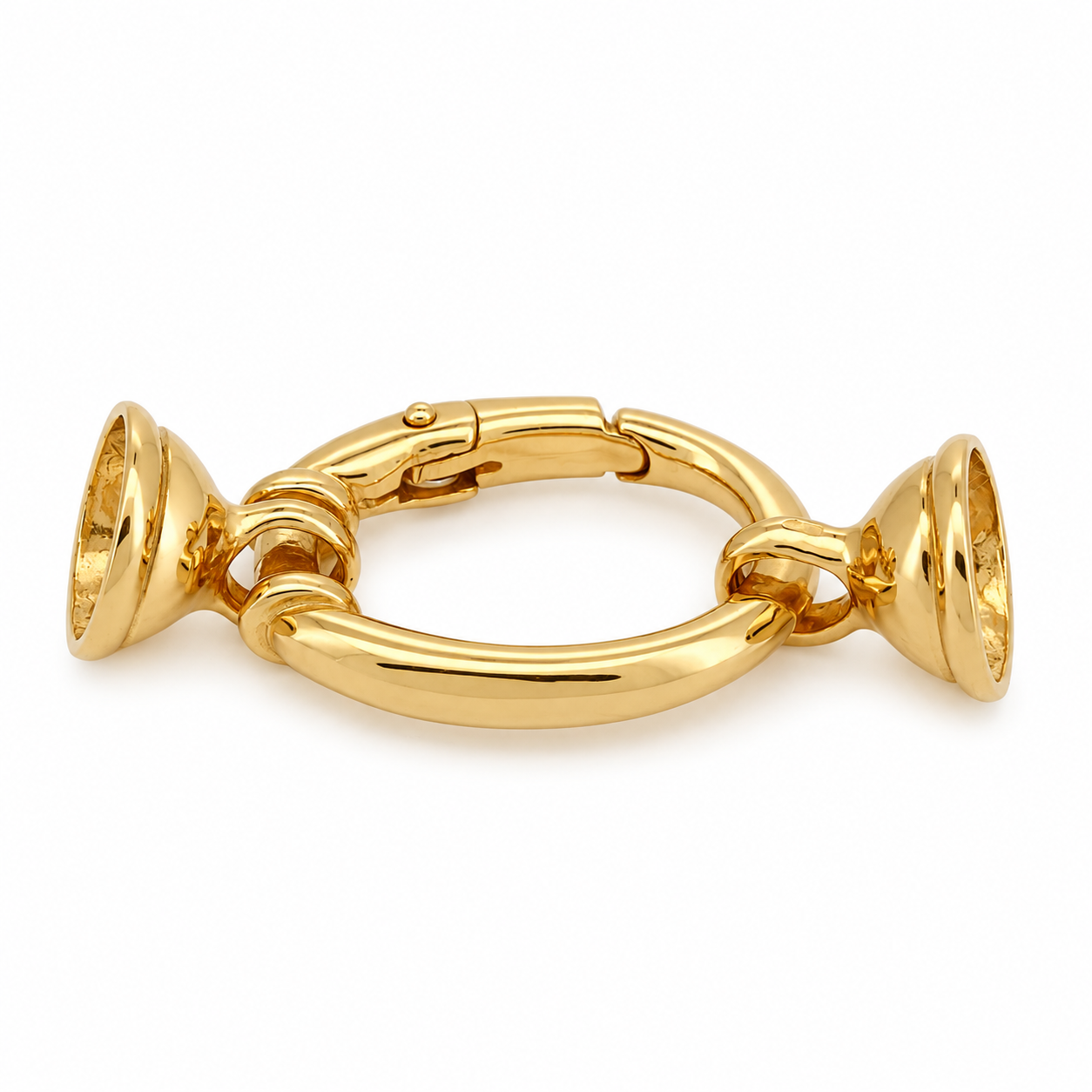 Chiusura per collana - 18 carati Oro giallo - Made in Italy - Handmade