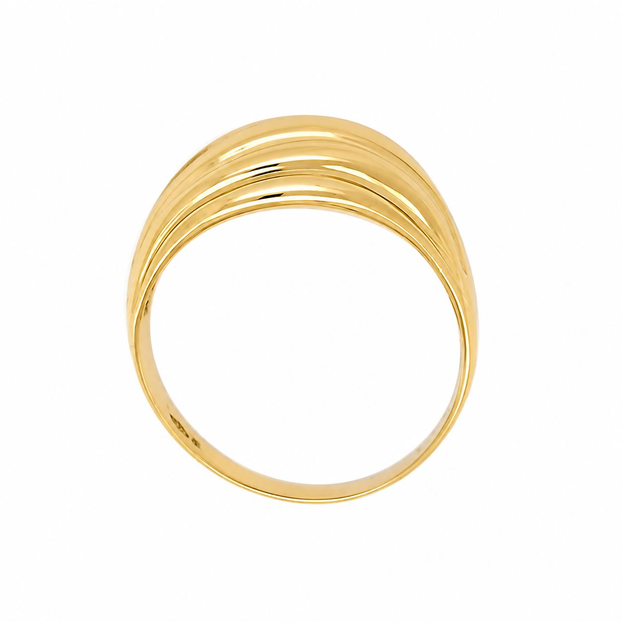 Anello - 18 carati Oro giallo - Made in Italy - Handmade