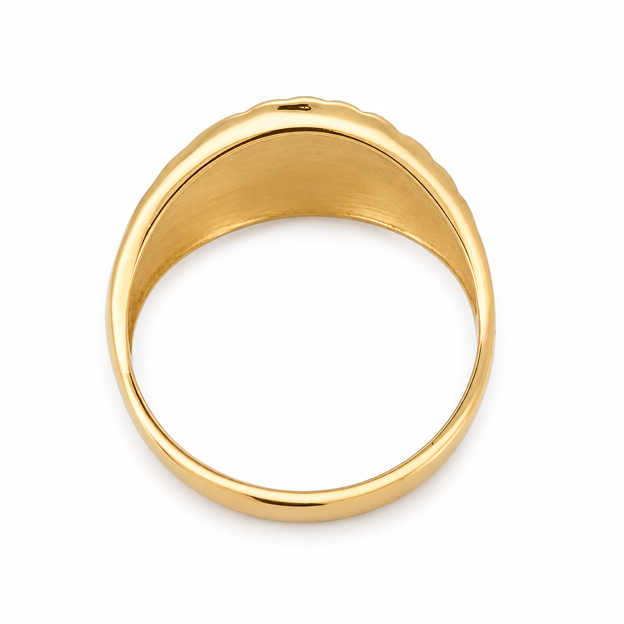 Anello - 18 carati Oro giallo - Made in Italy - Handmade