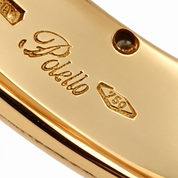 Anello - 18 carati Oro bianco, Oro giallo - 0.02ct. tw. Diamante (Naturale) - Made in Italy - Handmade