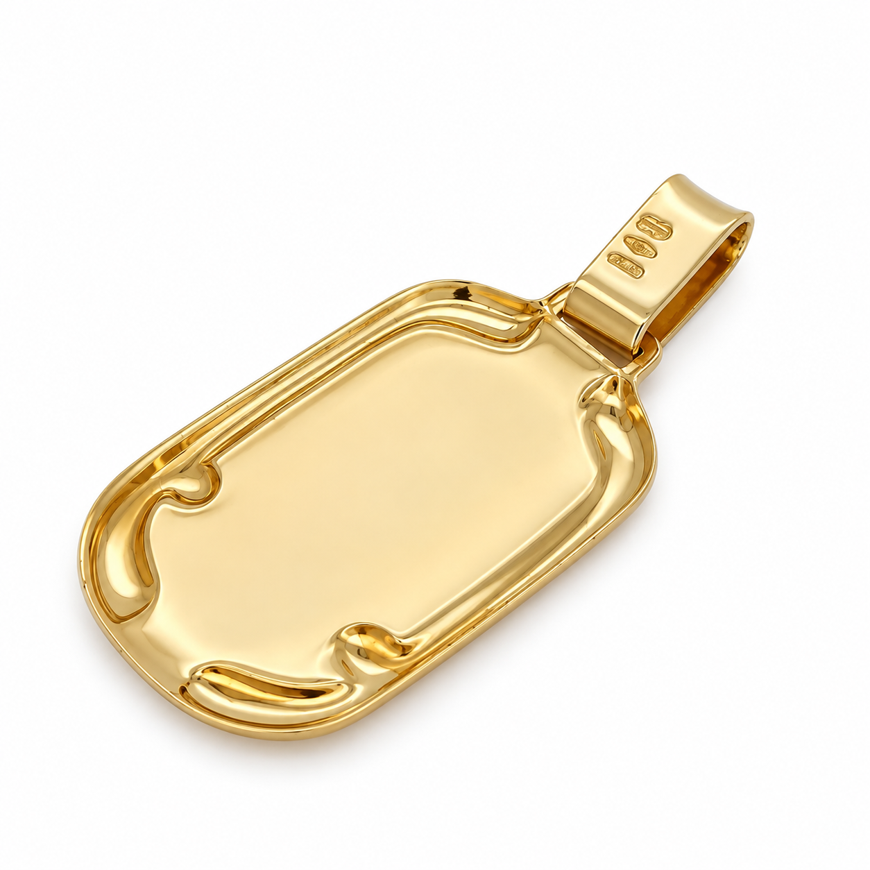 Ciondolo - 18 carati Oro giallo - Made in Italy - HandMade