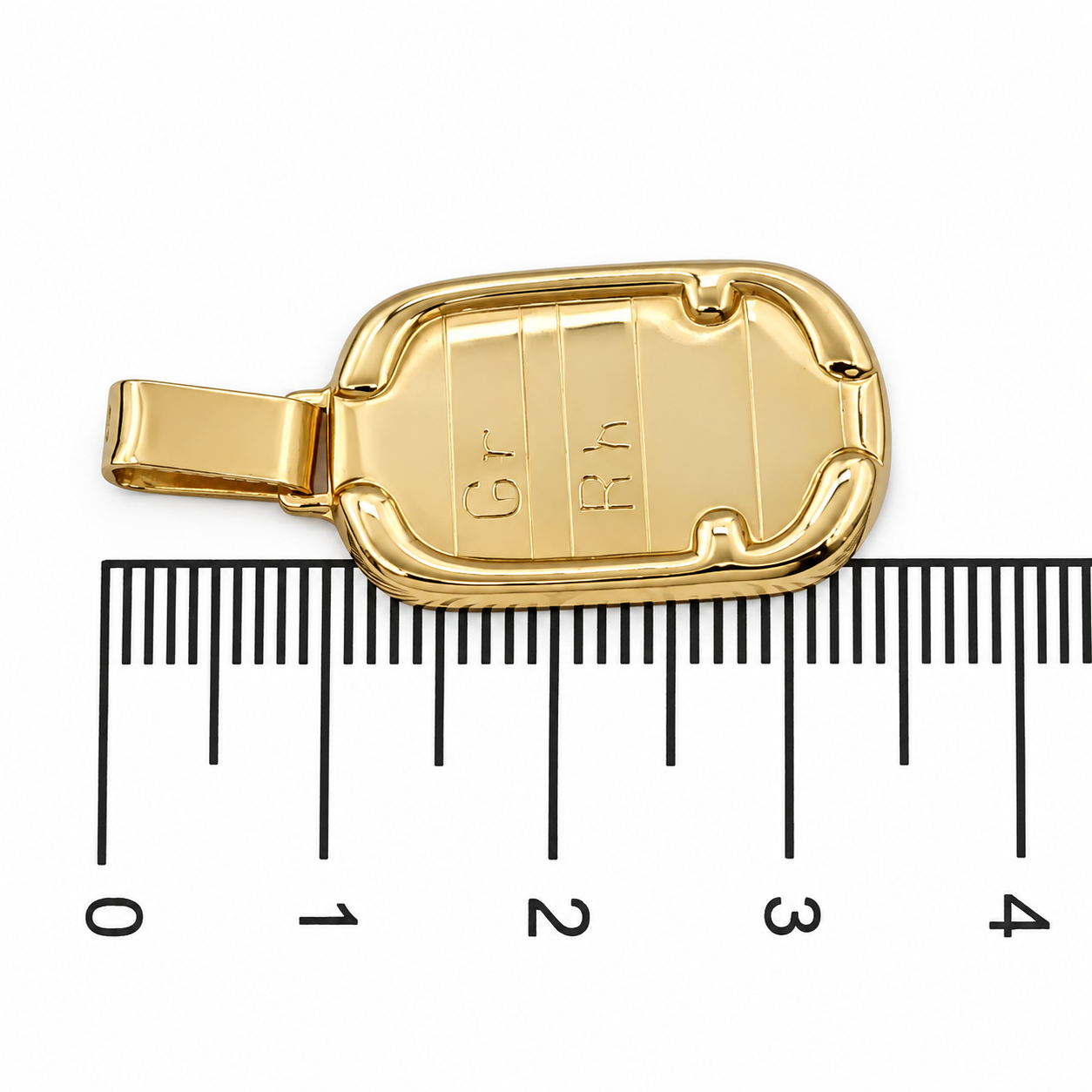 Ciondolo - 18 carati Oro giallo - Made in Italy - HandMade