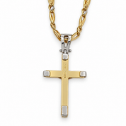 Collana con ciondolo - 18 carati Oro giallo, Oro bianco - Made in Italy - HandMade