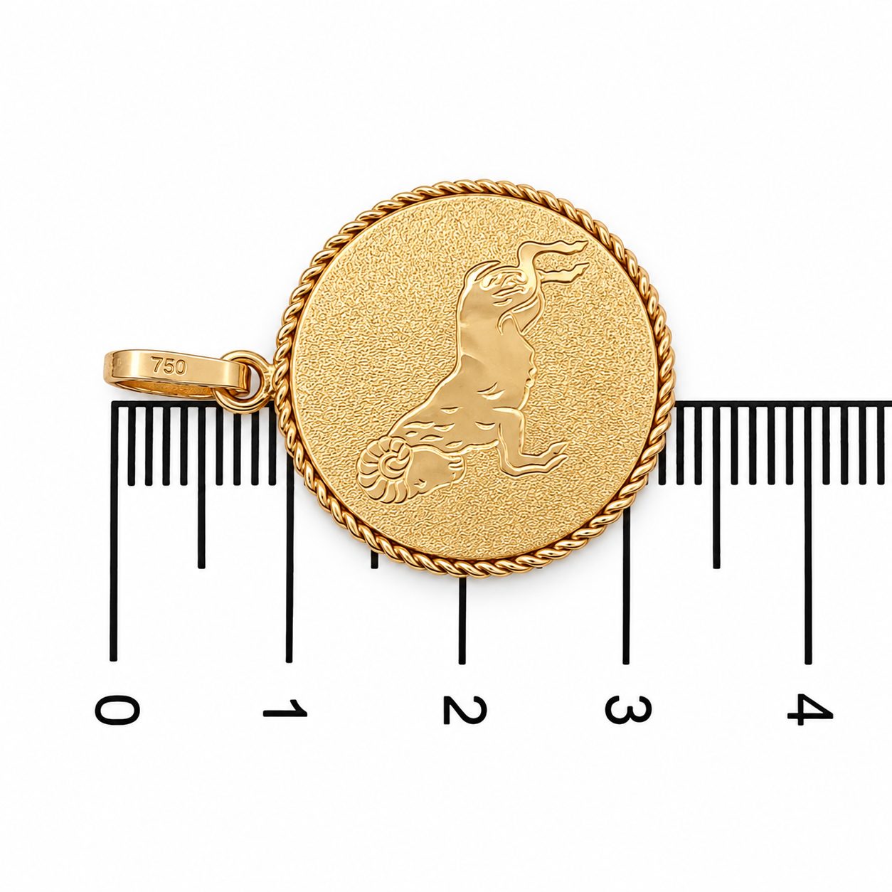 Ciondolo - 18 carati Oro giallo - Made in Italy - HandMade