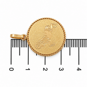 Ciondolo - 18 carati Oro giallo - Made in Italy - HandMade