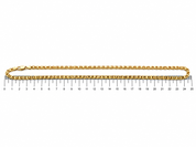 Collana - 18 carati Oro giallo - Made in Italy - HandMade