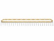 Collana - 18 carati Oro giallo - Made in Italy - HandMade